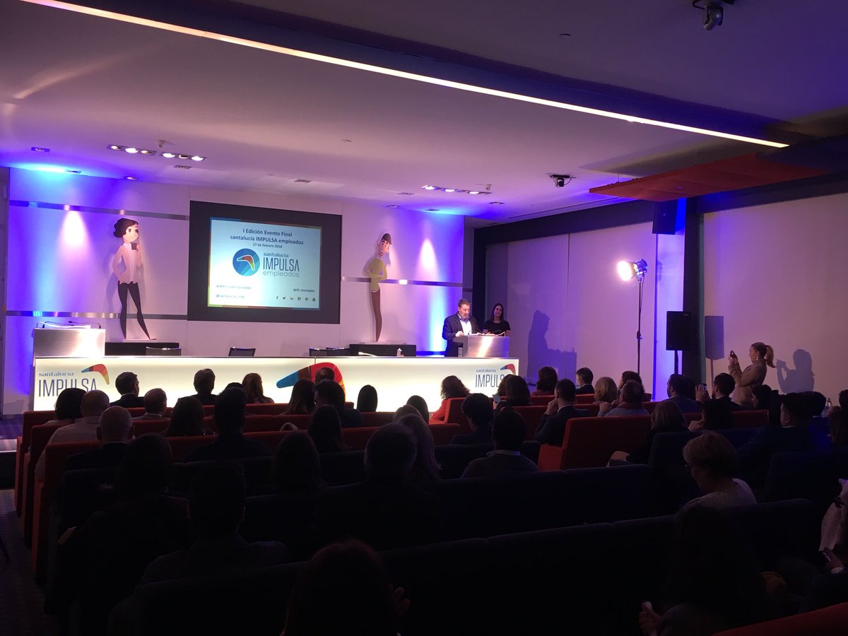 NataliagallegoP's tweet photo. #TopIMPULSA Bienvenida de la final del Programa de Intraemprendimiento!!! @santalucia_seg @santalucia_imp @auzkiza https://t.co/ZQJxQQEZgT