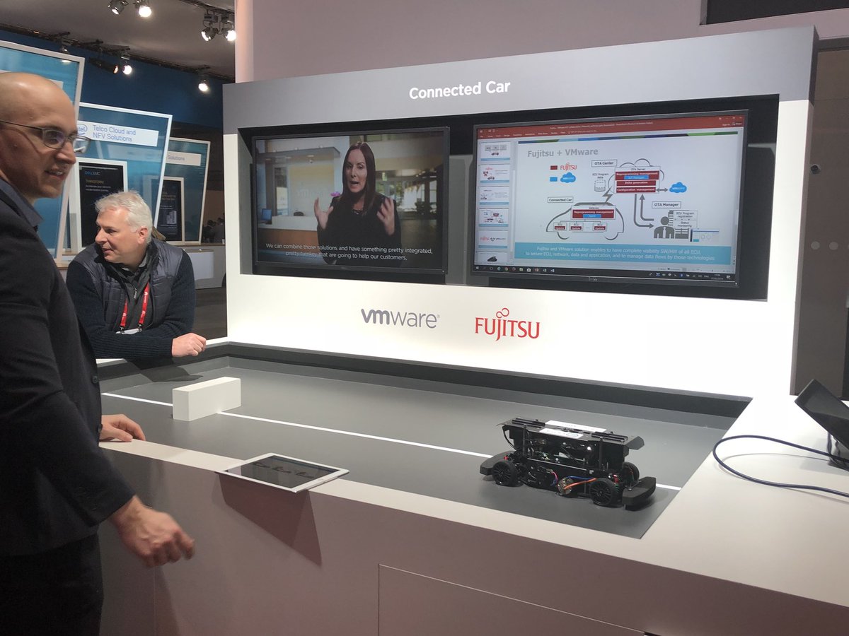 egourrier_pro's tweet photo. Learn how to manage your #connectedcar using @vmwareIoT  and @Fujitsu_Global #mwc18 https://t.co/p5w2d95AOY