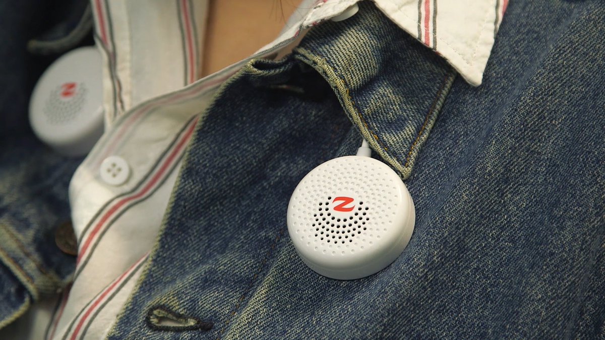 NewsWatchTV's tweet photo. Safely listen to music on the go with @ZuluAudio's Wearable Bluetooth Speakers. https://t.co/FWURPPnhES. https://t.co/LLn8ExZCI7