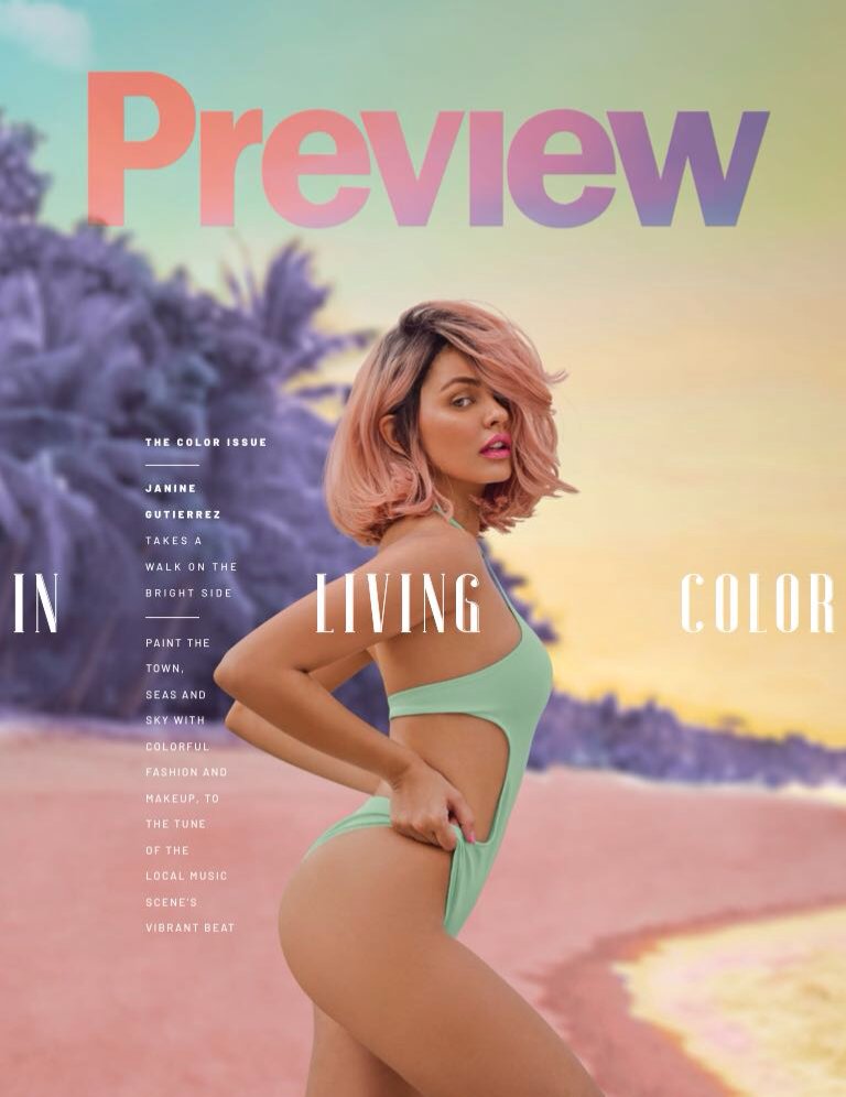 lonerlust's tweet photo. this time two years ago i started writing for a living, and i can't think of a better way to celebrate than getting to do my first cover story (on janine gutierrez, no less!) for preview 🔮🌊💗 https://t.co/3miYptsz0M