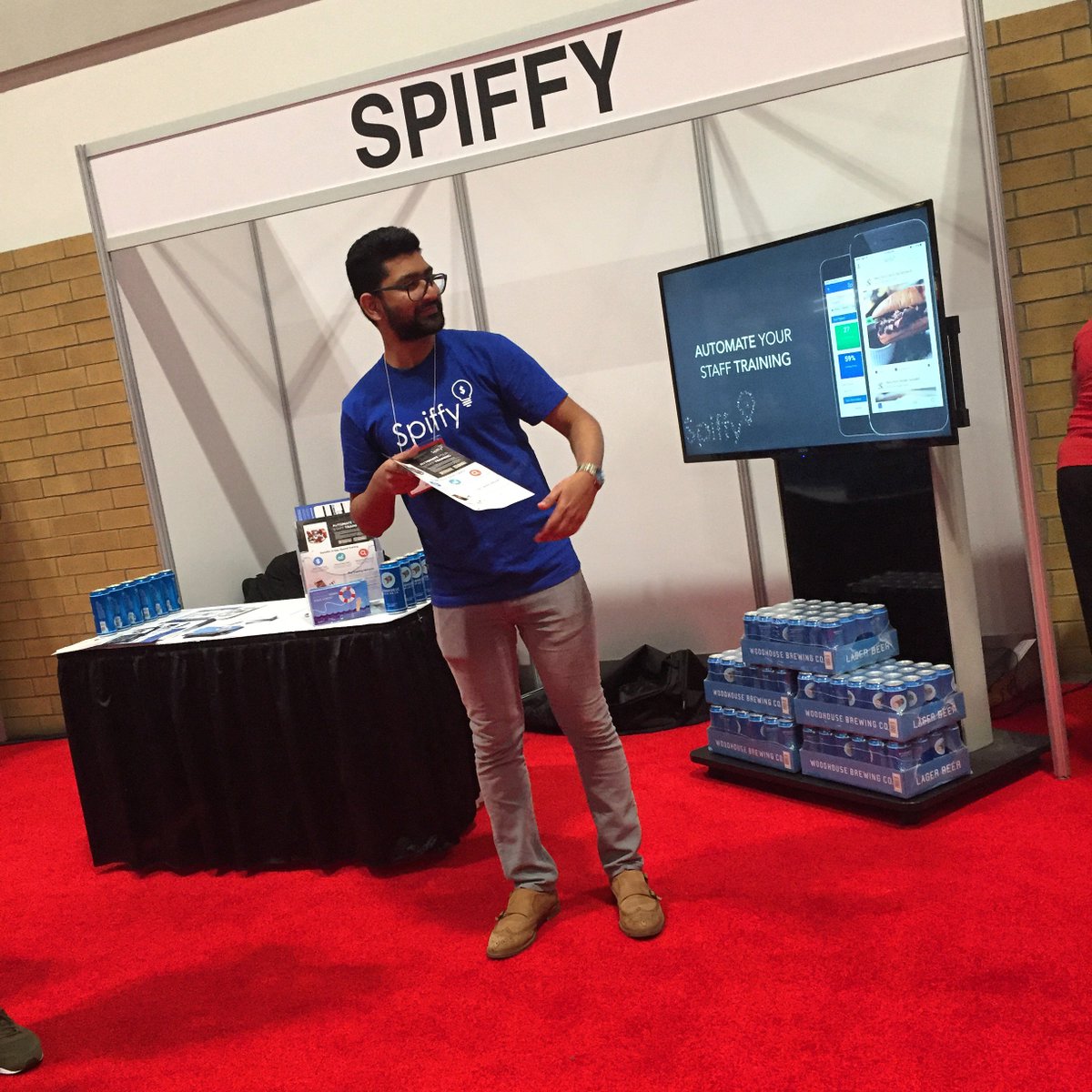 letsgetspiffy's tweet photo. #LetsGetSpiffy at the @RCShowCanada ! We're at Booth 17 in Hall B, prepared to take your questions and introduce you to the next step to staff training. Come automate your staff training #WithSpiffy 

#Restaurants #Canada #Technology #Spiffy #RCShow https://t.co/K45WVkzyS1