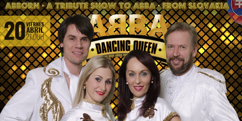 auditoriumpalma's tweet photo. DANCING QUEEN @AbbaShowLive, sorprendente directo con los grandes éxitos del grupo sueco. El viernes 20 de Abril a las 21h en el @auditoriumpalma. No te quedes sin entradas=>> https://t.co/04ExtgR4DW https://t.co/OeMy7TiuVj