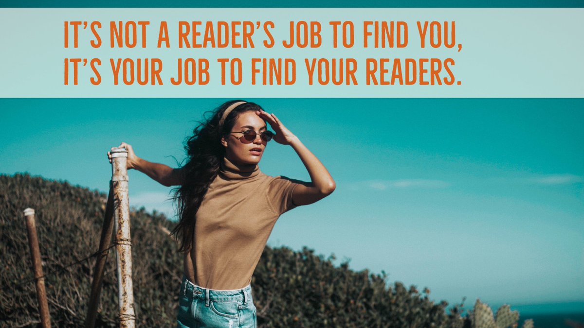 PossCon2019's tweet photo. It is not the reader's job to find you, it's your job to find your readers.  
This is the kind of #toughlove delivered at #PossCon2018
Let's do this! April 7th, 2018 
https://t.co/j54lOIlUGy

#indieauthors #bookmarketing #authorlife #ThursdayThoughts https://t.co/lD2uRpIPvC