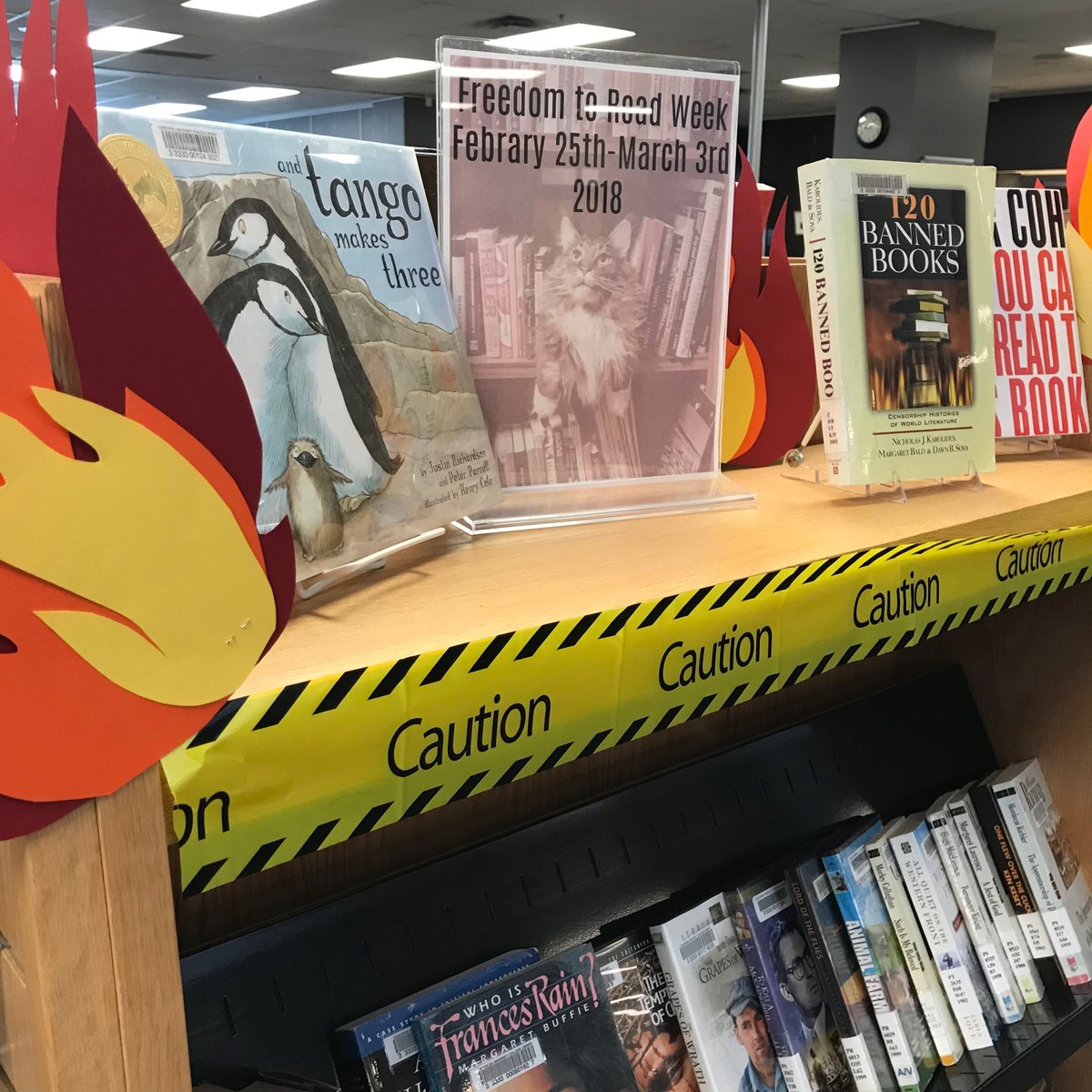 “Banning books gives us silence when we need speech. It closes our ears when we need to listen. It makes us blind when we need sight.” ― Stephen Chbosky

Celebrate your freedom to read by checking out some of these banned and challenged books. #FreedomToRead #FTRWeek