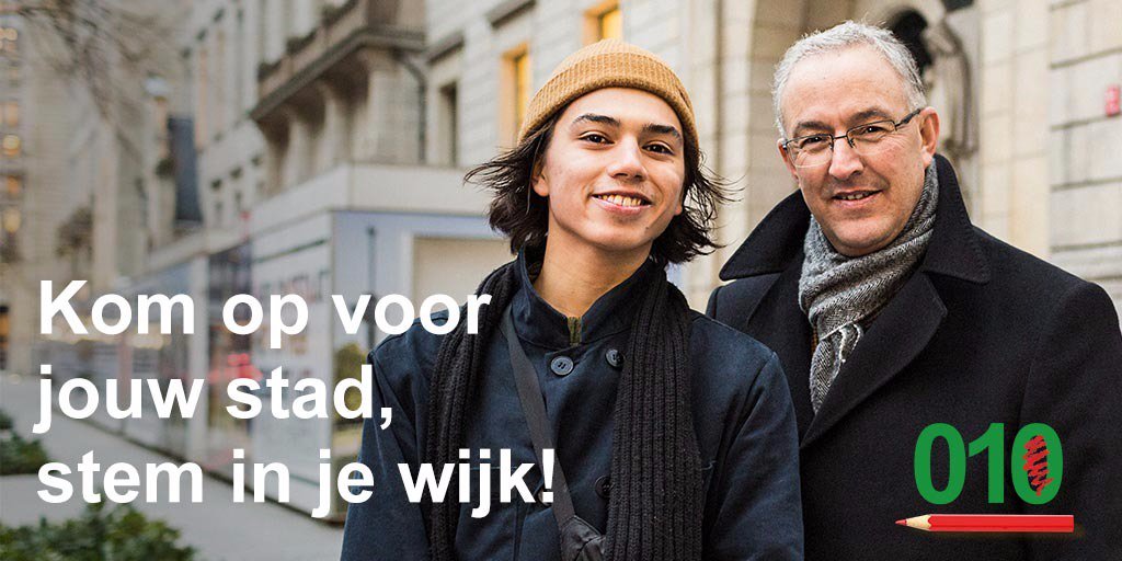 Let op! Nog maar drie weken tot de gemeenteraadsverkiezingen op 21 maart. Wist je dat je die dag ook voor de #gebiedscommissie mag stemmen? Zet het vast in je agenda:  Kom op voor jouw stad, stem in je wijk! #verkiezingen #rotterdam