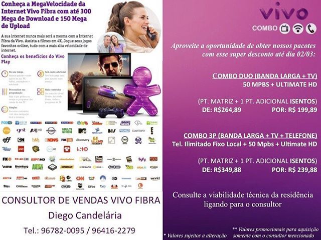 combo vivo fibra ultimate hd