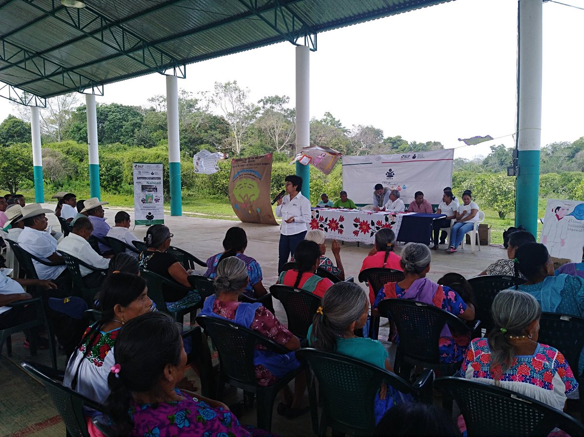 IEEASLP_tamazun's tweet photo. Aventó realizado el pasado 24 de febrero con motivo del aniversario de la lengua Materna en la Localidad de Tianguispicula #INEA #PAEPI @ieeaslp @INEAmx @rmzzona07 https://t.co/qc3a9TXWbT