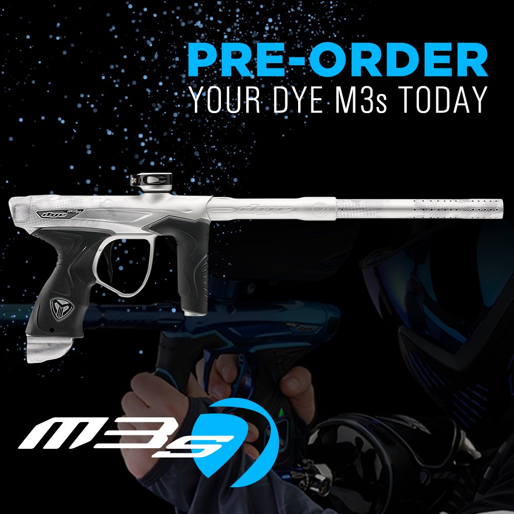 badlandspb's tweet photo. The Dye M3s is now available for pre-order! 😮🔥

#dye #dyepaintball #paintball #paintballmarker #fresh #new #hot #product #badlandspaintball

Check it out here: https://t.co/XCEeaaEwOi https://t.co/YBtcVZqPX4
