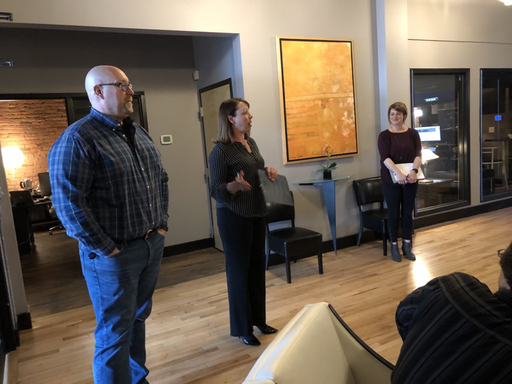 WSCSAcademy's tweet photo. IT/Digital Media students getting a tour and job shadow experience at dPost! #dPost #NAF #WNYNAF #jawny #juniorachievement #BeFutureReady https://t.co/LXpjfyV1Mn