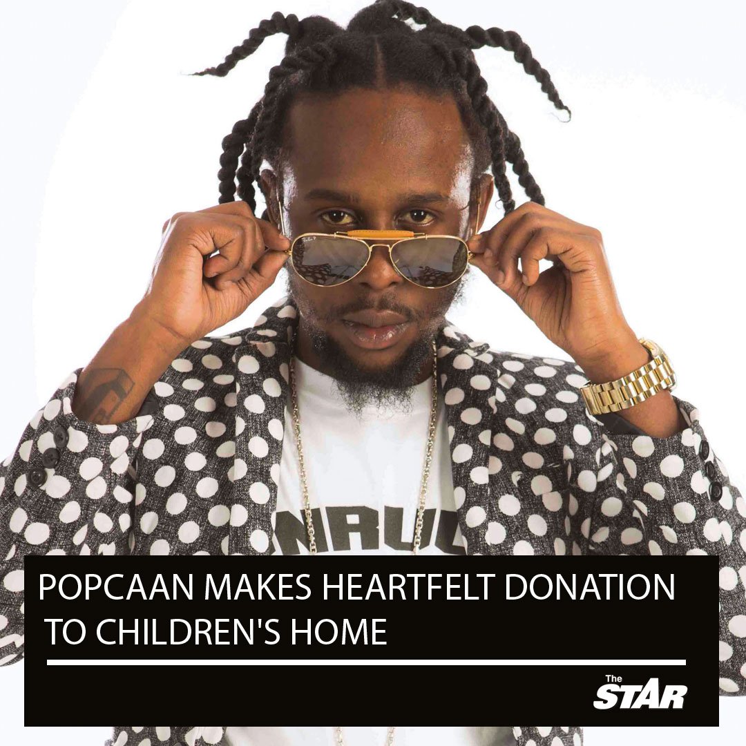 jamaicastar's tweet image. Popcaan makes heartfelt donation to children's home
bit.ly/2BVLG67