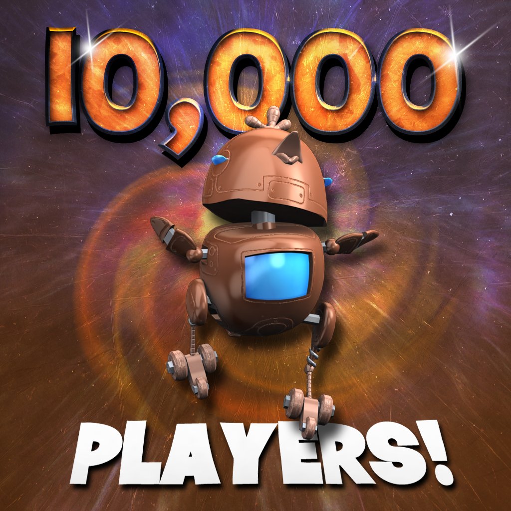 inochiproject's tweet photo. Woohoo, over 10,000 players now on Inochi.
Get Inochi or find out more - https://t.co/SaBKsqMSoQ
#10000Players #mobilegames #iOS #android #animalrobots #gaming #indiedev #game #gamedev https://t.co/Dc3UhL1TxC