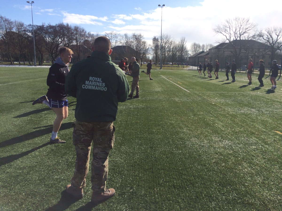 MyerscoughRugby's tweet image. Great work today with the @RoyalNavy @RoyalMarines VIS team working with boys today. #activators