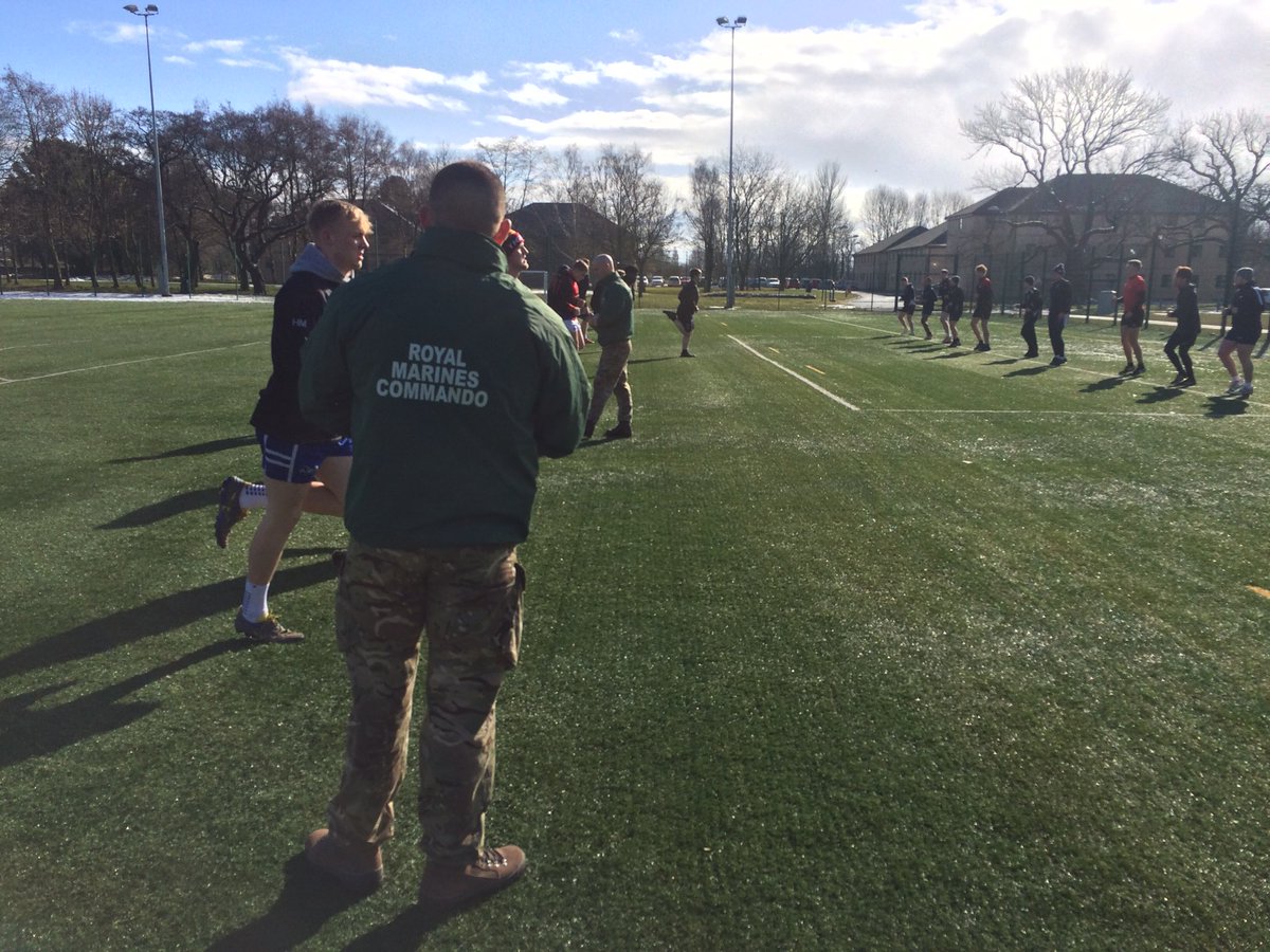 MyerscoughRugby's tweet image. Great work today with the @RoyalNavy @RoyalMarines VIS team working with boys today. #activators