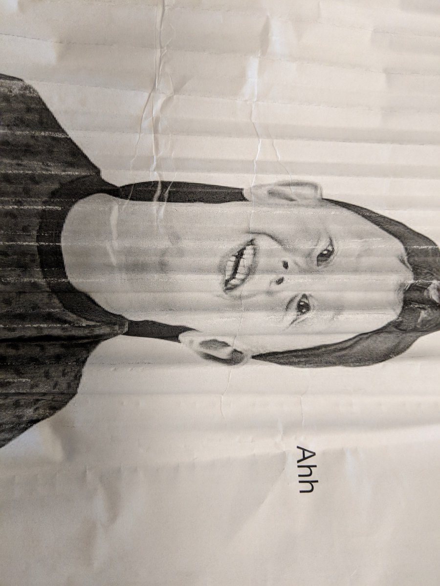 METechTeam's tweet photo. Tech Team Humor: While Colton was clearing one of those nasty printer jams, the Ahh came out first and slowly this emerged!  #techgeeks #techsupportsurprises #irony #Ahh #whatstudentsprint #printersproblems https://t.co/Oka7tDzEQB