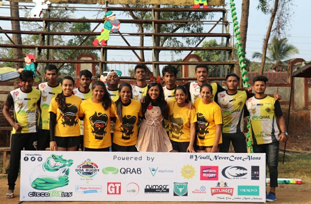 Crazy_PiratesC's tweet photo. 💛 Some #memories are unforgettable, remaining vivid and ever so heartwarming 😍 #CRC2017
#CrazyPirates
#WeAreCrazy
#Rugbyfam
#GoaRugby
#RugbyIndia
#Familylove https://t.co/inFhqE0c5Z