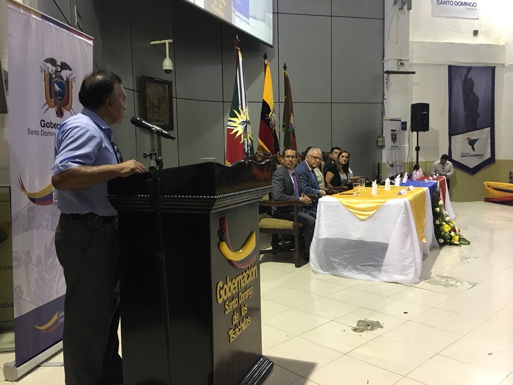 Segundo Cisneros, ciudadano, pide en #RendiciónDeCuentas2017 de la Gobernación que las leyes en el país sean aplicadas acorde a la realidad @verduga_mary <a href="/ParticipaStoDom/">CPCCS Santo Domingo</a> <a href="/Lenin/">Lenín Moreno</a>