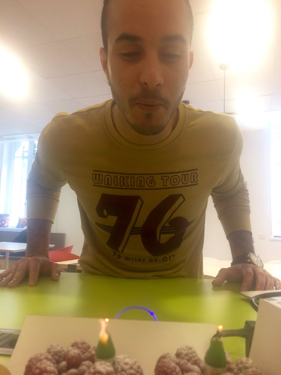 Un merveilleux anniversaire a Noureddin @Nextdoor_fr #saintlazare 🎉🍾