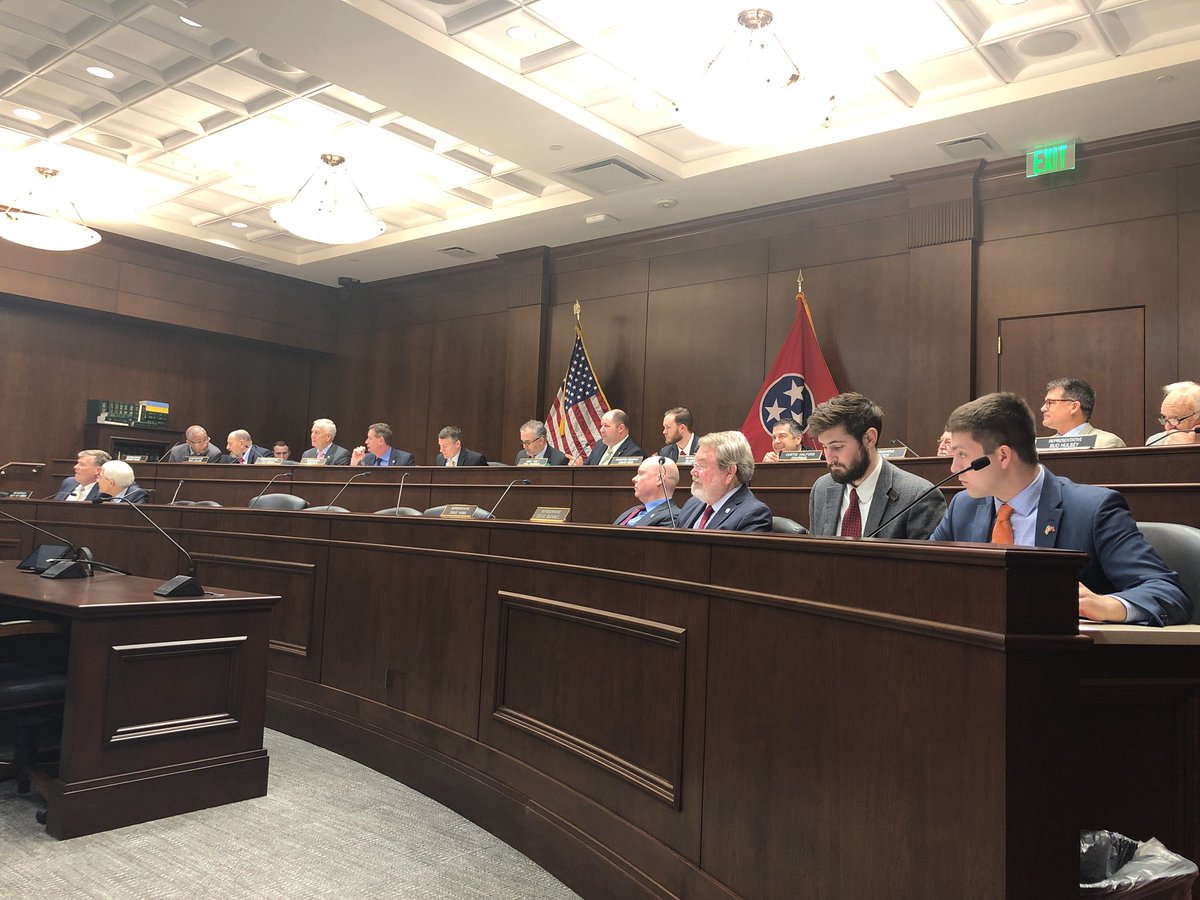Great opportunity to be back in the legislature watching the Ag Committee run bills regarding our amazing industry <a href="/FBonTheHill/">TN Farm Bureau</a> #tnleg