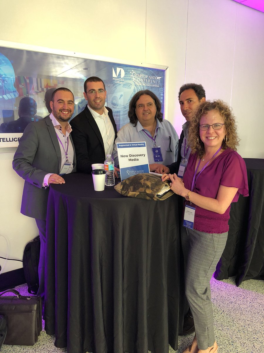 AndreaYonah's tweet photo. Networking at #StartUpNationConference https://t.co/bXLE6II9hw