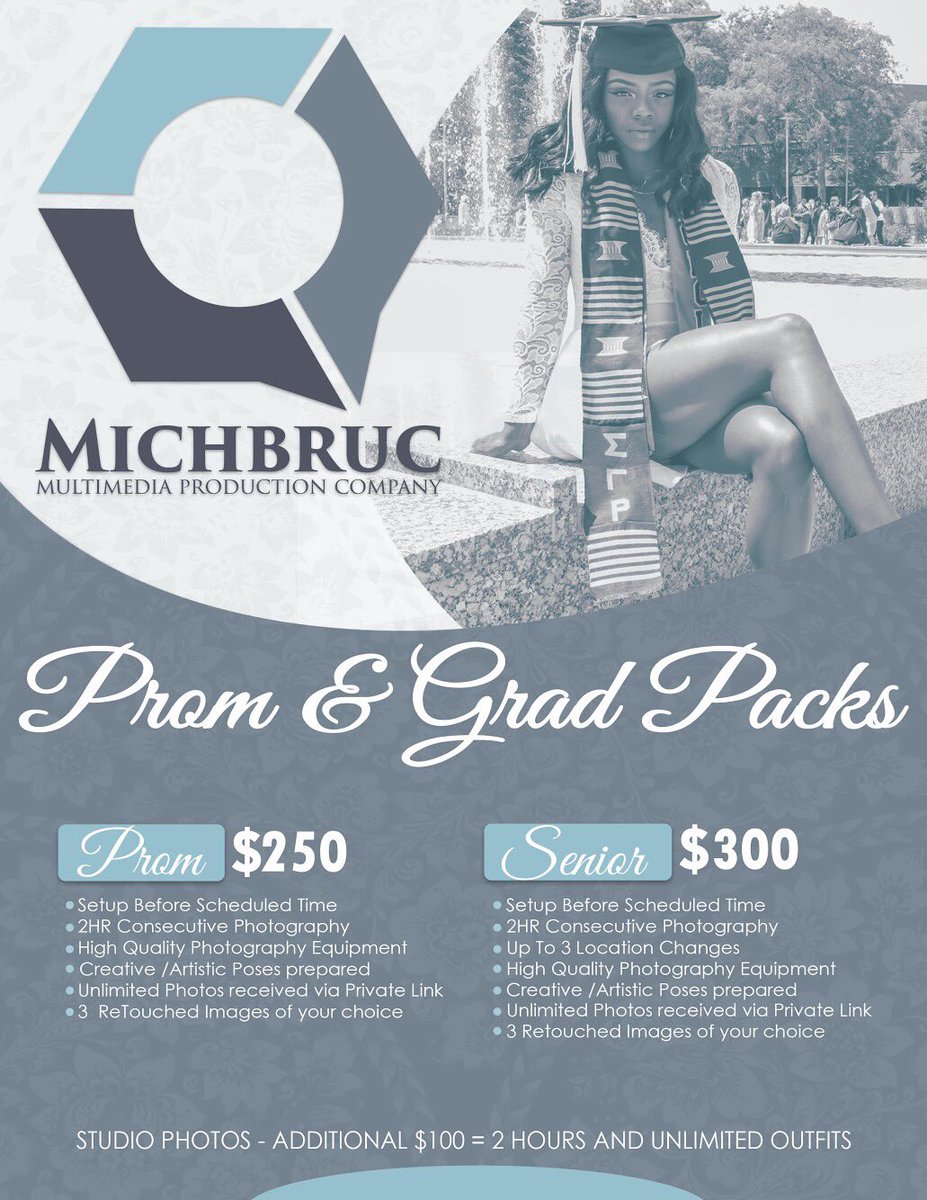 Michbruc_'s tweet photo. PROM SENDOFFS, SENIOR PORTRAITS, GRADUATION PHOTOS!! #RETWEET #RETWEET #RETWEET https://t.co/dIEwhCMoqy