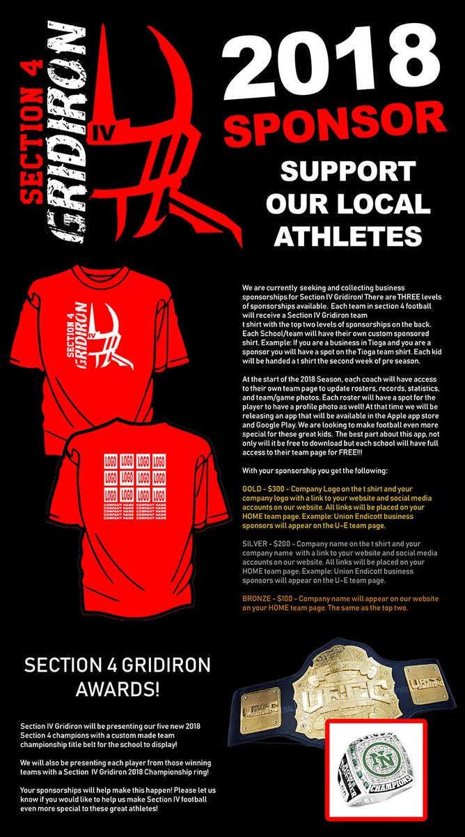 Section4gridiro's tweet photo. Seeking sponors for the 2018 season! https://t.co/1RtJh33FJd
