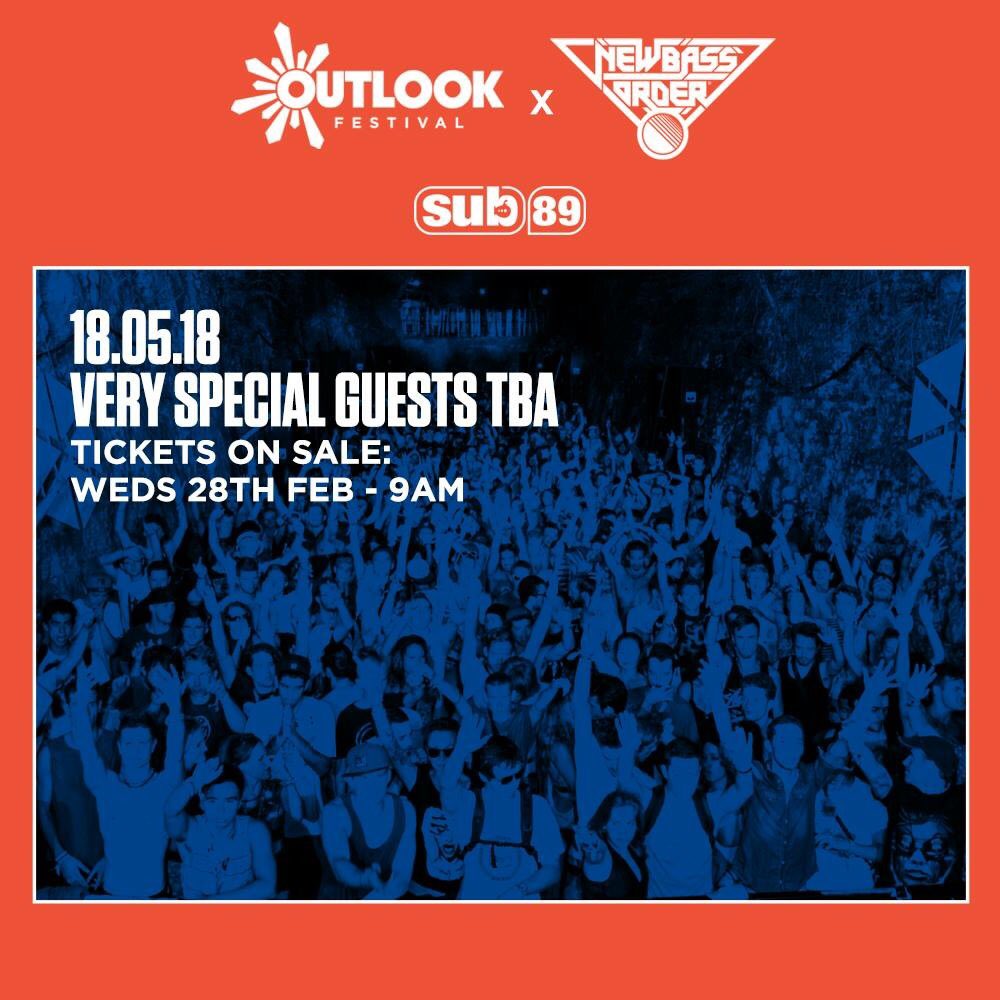 👀 INCOMING <a href="/OutlookFestival/">Outlook Festival</a> Reading Launch <a href="/ReadingSub89/">Sub89</a> w/ special guests announced tomorrow 9am! 🚨