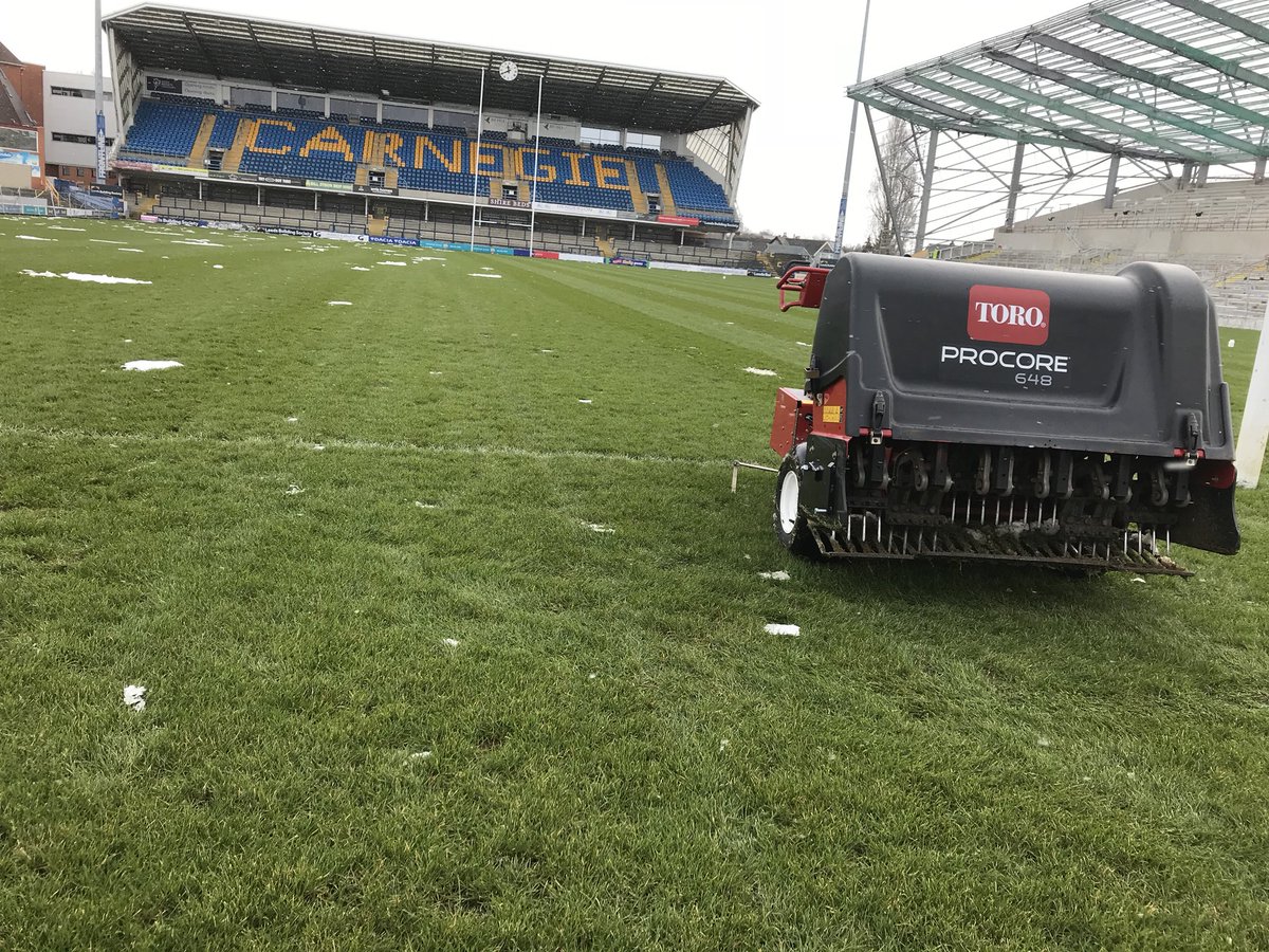 cc_golfscapes's tweet photo. Busy day for C&amp;C today with Toro ProCore @headingleystadium &amp; @MoorAllertonGC on #pathconstruction https://t.co/wsWZOCasJp
