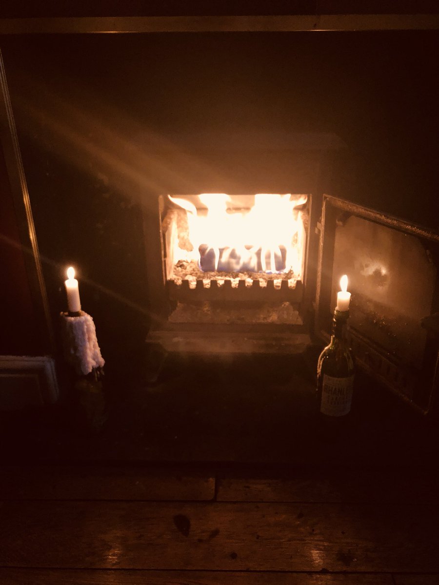 We’ve got the fire blazing and enjoying the snow from the warm with some award winning wines! #bristol #snow #winter
