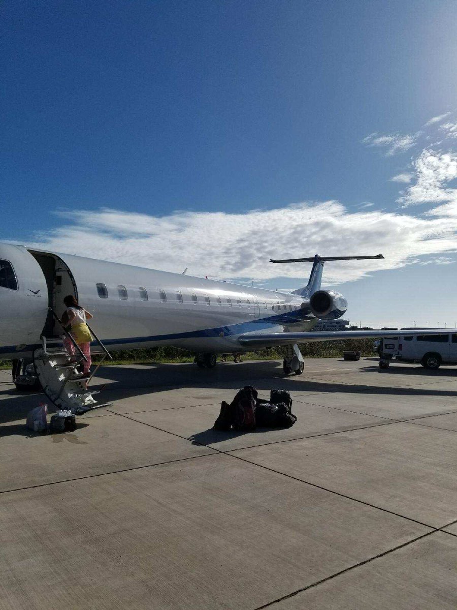 VictoryA1r's tweet photo. Unloading musical instruments donated to #StThomas to help replace what was lost in #HurricaneIrma and #HurricaneMaria https://t.co/NphDaIQ6rG