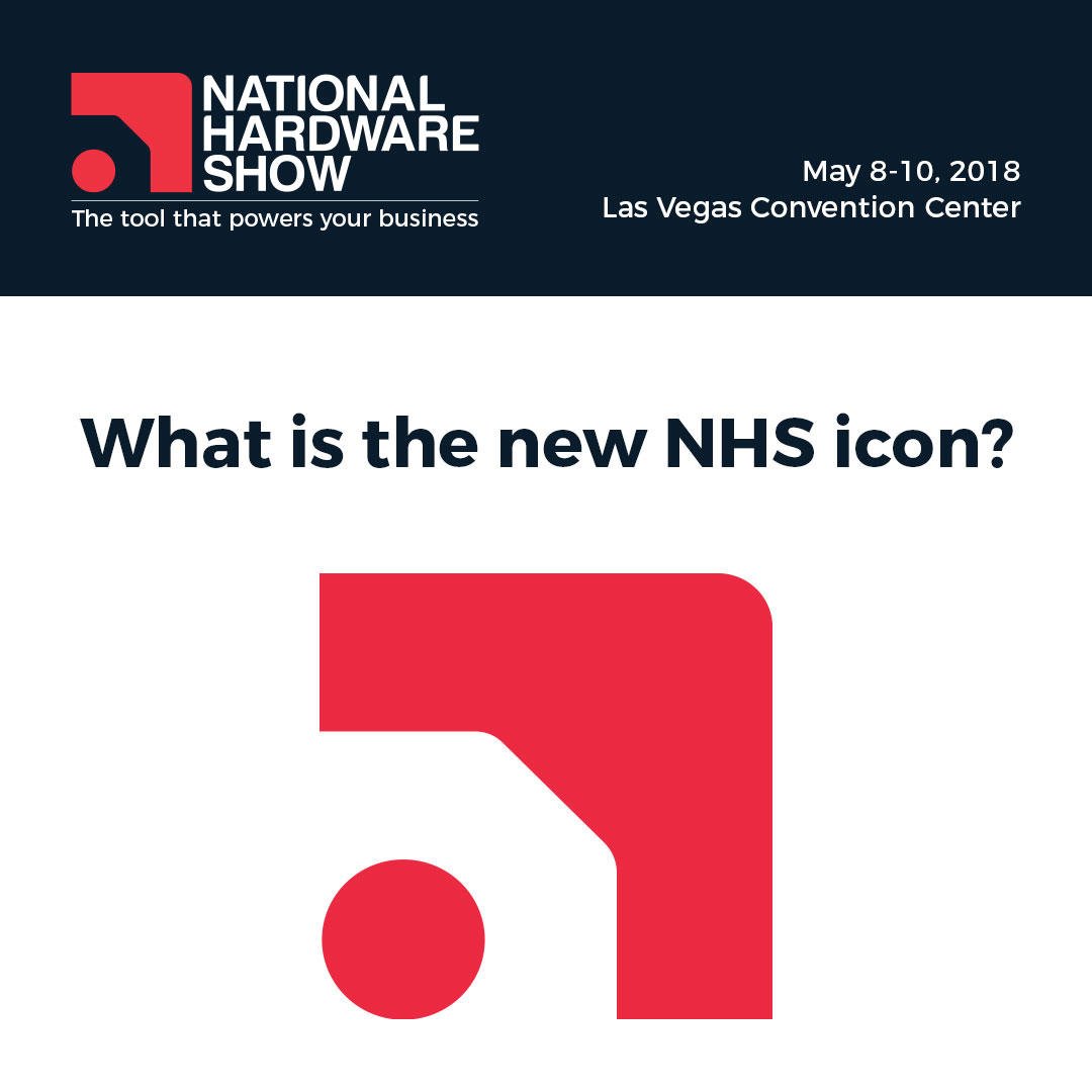 NHS_Show's tweet photo. A bolt! Everything around us is held together by this piece of hardware. It’s the common denominator in every category of hardware, making it the perfect symbol for NHS. Because, NHS is the tool that powers your business. https://t.co/mw7jzQjXVo #EvolvingNHS #NHShow https://t.co/VFs93dd125