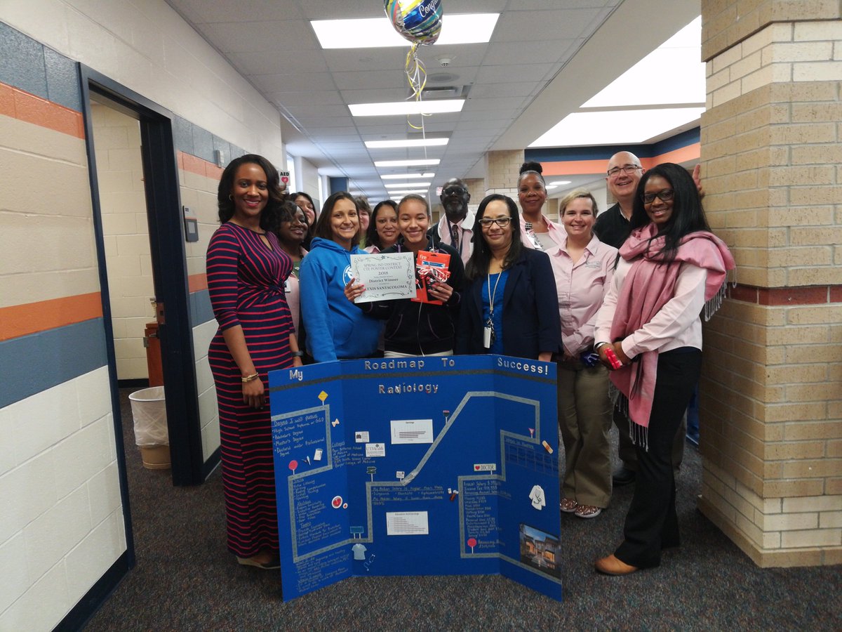 sredmonj's tweet photo. The @SpringISD_CTE team made stops across the district to deliver awards and prizes to our #CTEMonth2018 contest winners! Check out more pictures here: https://t.co/mVZiCg6NRt https://t.co/q57bOD2aVf
