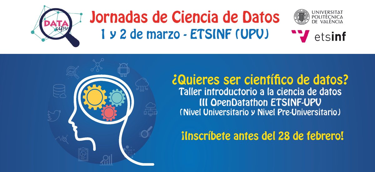 DataUpv's tweet photo. 📣¡¡Noticia!!
Tenemos un nuevo premio en el III #OpenDatathon de la @UPV: Premio Càtedra Ciudad de Valencia.UPV 🏆
¡Gracias a @LasNavesINN del @AjuntamentVLC!
¡Recuerda que mañana a las 12h se cierra el plazo de inscripción! 🤸🏻♀️
📌Apúntate en: https://t.co/S0lujSs6QA https://t.co/EIQfm9XLIb