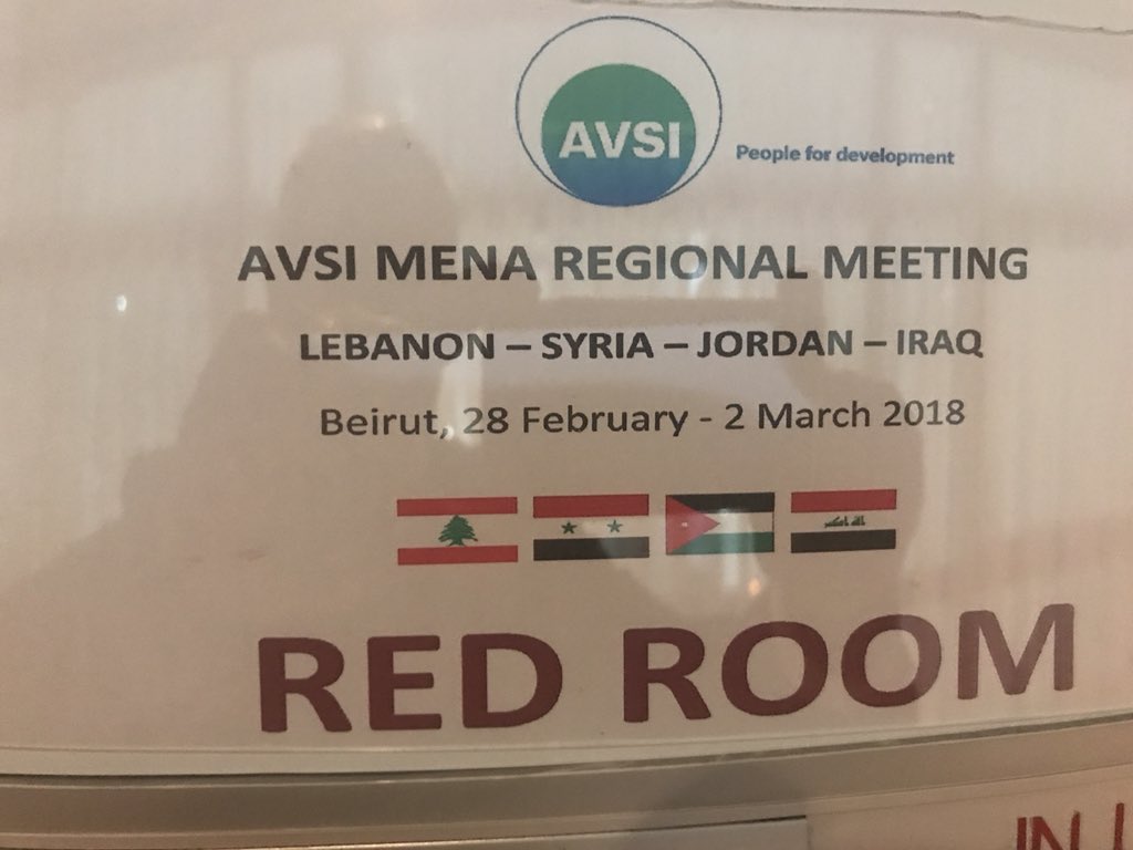 marco68perini's tweet photo. Lavori in corso per il primo MENA annual meeting di @FondazioneAVSI @AVSIMiddleEast #AMAVSIMENA @marialauraconte @rahaljihan @giorgiocapitan1 @JosianeKhalife @FaustaGenovese @chiara_savelli @AntonEBarbu https://t.co/dYdPiNUiy1