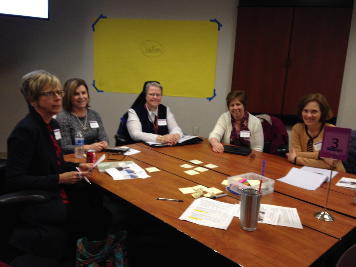 AppolloniAnn's tweet photo. @CCIU_24 Hard at work- Gathering implementation ideas for responding to crisis. https://t.co/iU3DRgkXcL