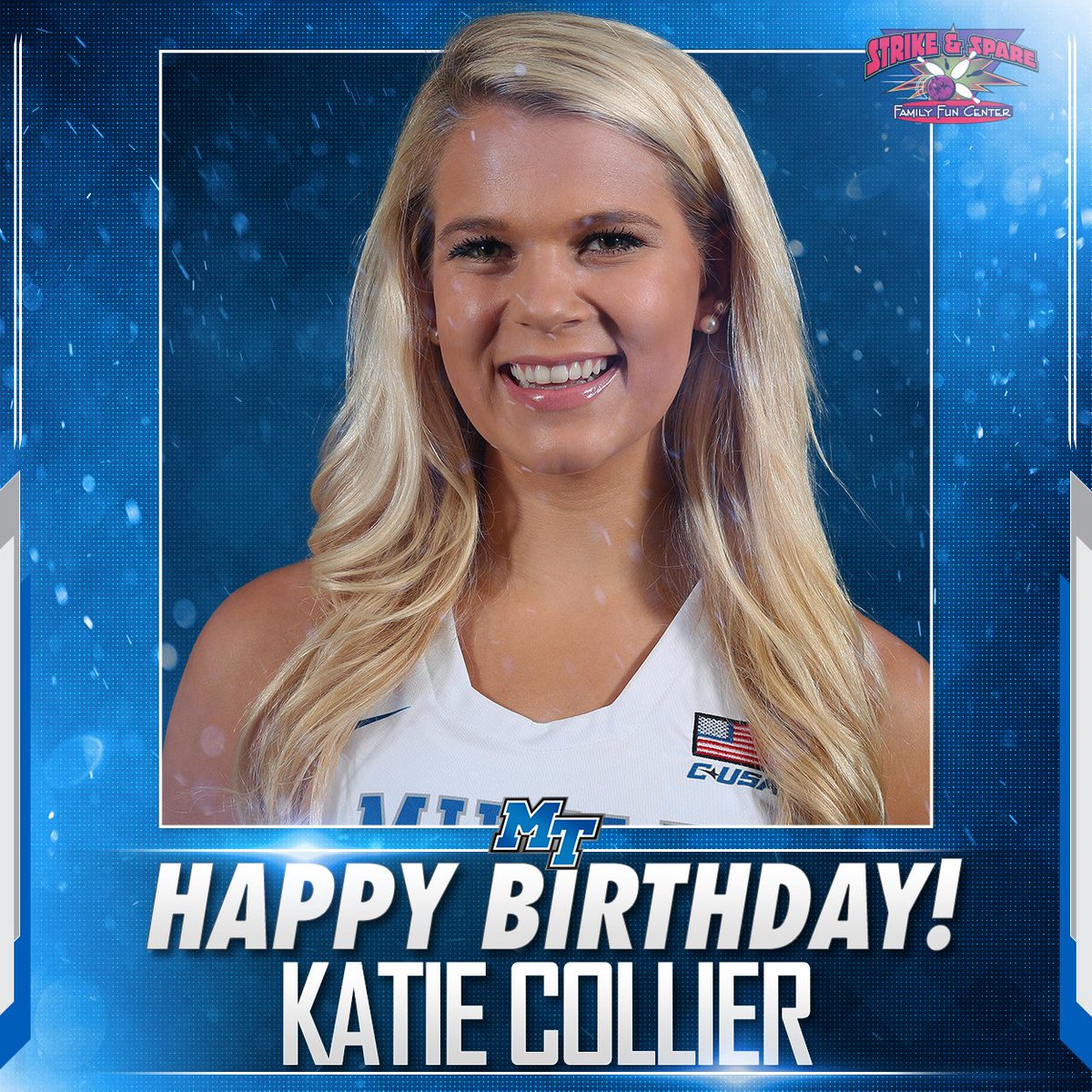 MT_WBB's tweet photo. RT to wish Katie Collier a Happy Birthday! #BlueRaiders #LadyRaiders https://t.co/5xBXmes5Op