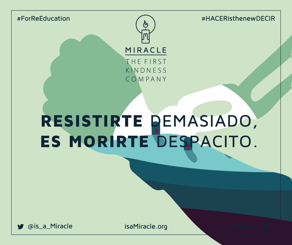 is_a_MIRACLE's tweet photo. : Negar y otras formas de auto-sometimiento.
.
#HACERisthenewDECIR #POWER #IsaMiracle #ForReEducation #kindness #Doit #Activism #GoAhe https://t.co/cDPM1o0Qfv