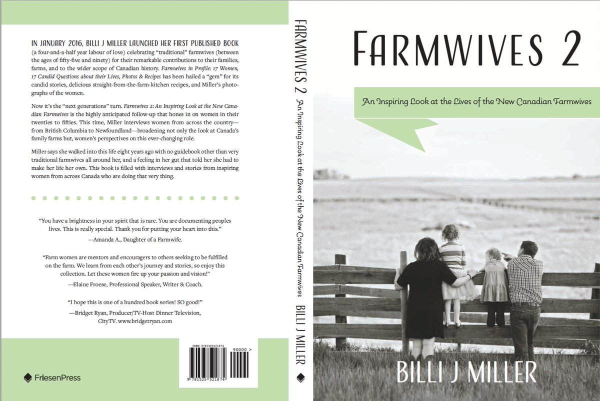 billijmiller's tweet photo. My FARMWIVES 2 book is at the printers! I am so excited to bring part two of this beautiful project to the light of day in three weeks! #farmwivesbook #albertaauthor #cdnauthor #farmwives2comingmarch2018 #womencelebratingwomen #speakers #womeninag #CdnAg #farmlife #westcdnag https://t.co/v1IBKlnbRV