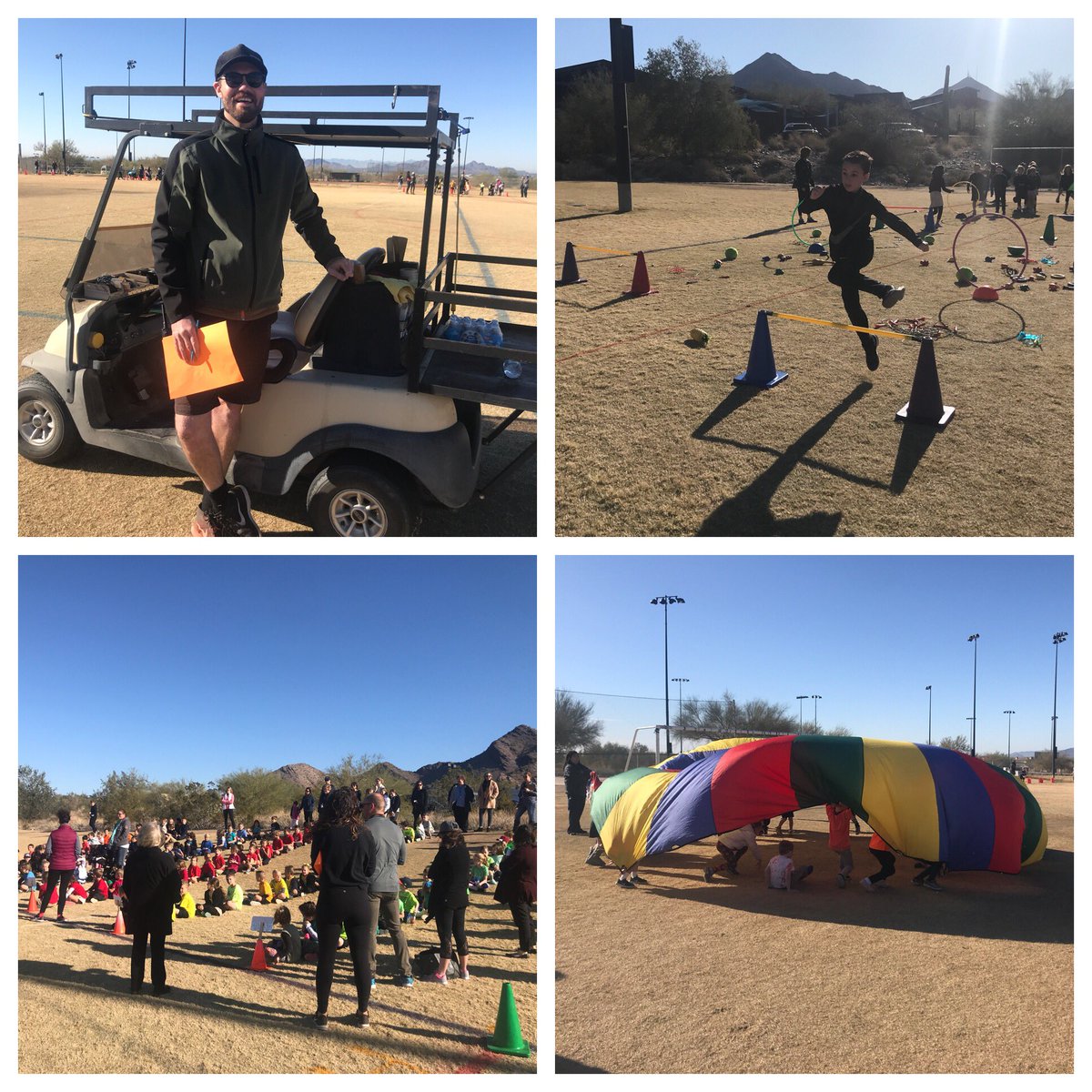 CopperRidgeSUSD's tweet photo. Field Day is off to a great start. Thank you Mr. Nesvig &amp; volunteers for making it such a success. #CopperRidgetoCollege https://t.co/ajYtGsN5sc