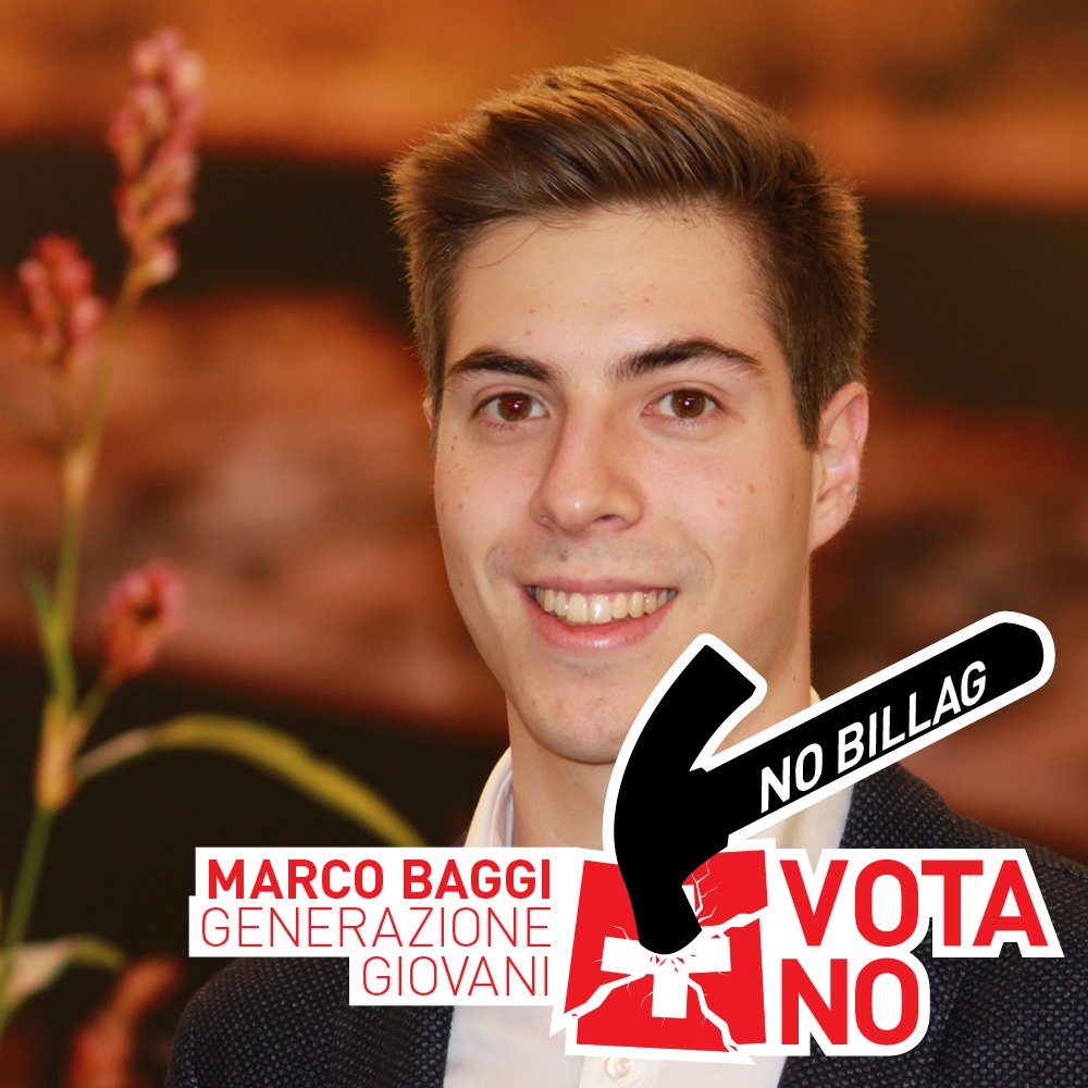 "A sue spese la periferia ha già conosciuto le conseguenze del "libero mercato". NO A "NO BILLAG" affinché le Valli e i giovani che vi abitano possano continuare ad usufruire di un servizio pubblico fondamentale per la loro crescita ed il loro sviluppo"." #NoBillagNoSvizzera