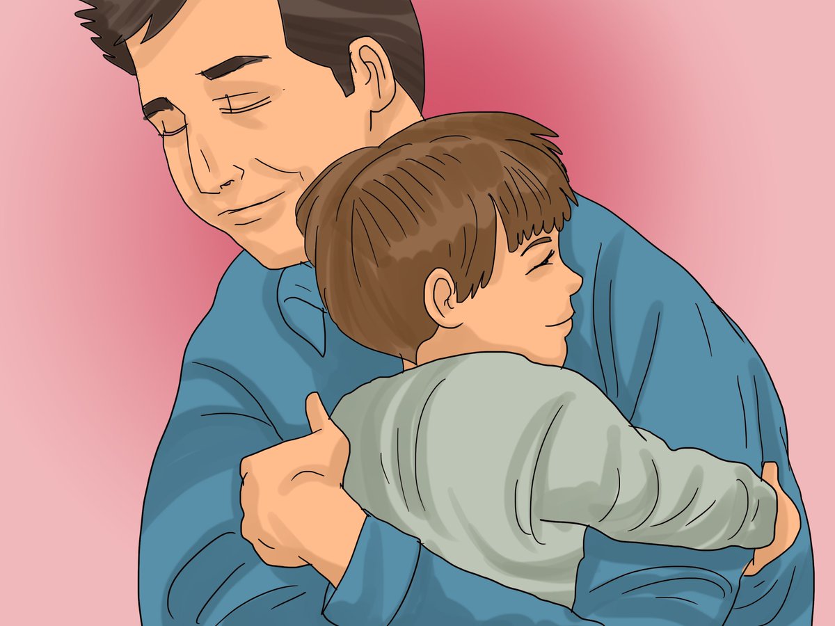 wikiHow's tweet photo. Hugging for 20 seconds or more releases oxytocin--a chemical that improves mood and builds trust. 
Aw, bring it in...
https://t.co/d9JX1EtuA1 https://t.co/3VsoF0olvm
