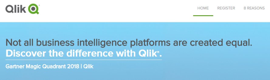 msaliter's tweet photo. LEADER for 8th straight year! Proud to see @Qlik in the upper right of the #Gartner Magic Quadrant: https://t.co/UkHonqpSx7 https://t.co/TpCNT8L100