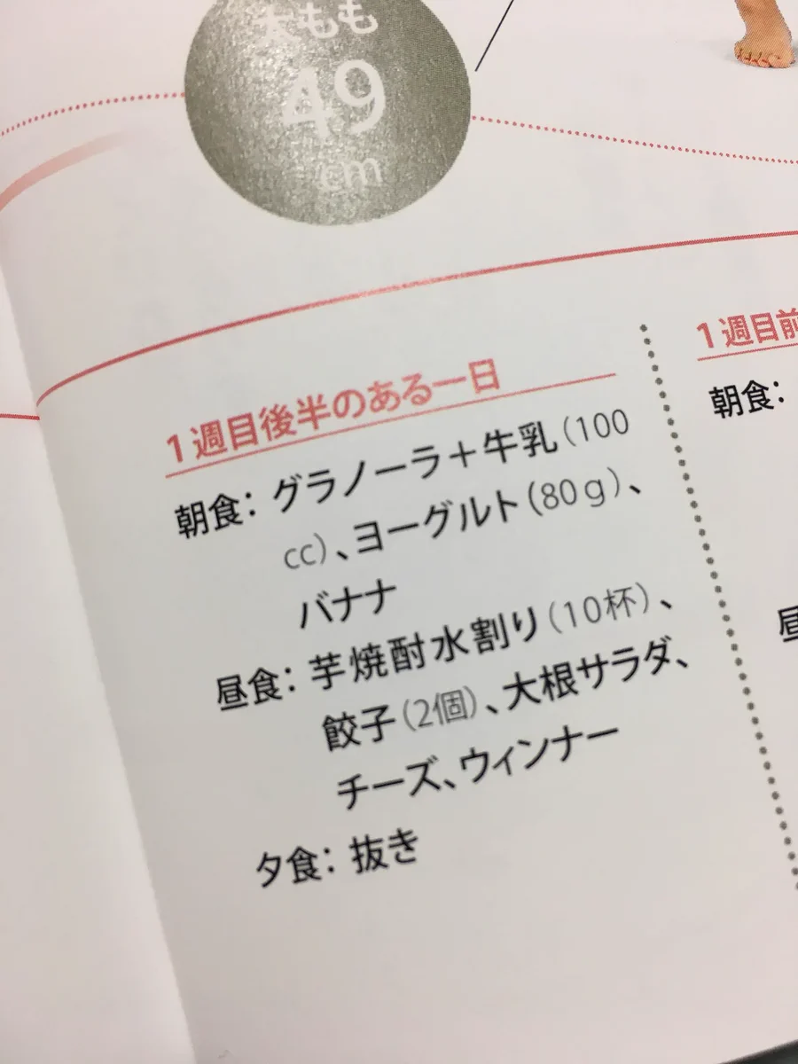 ぶっ飛びすぎだろｗｗｗ　ダイエット本のある日の昼食内容がおかしいｗｗｗ