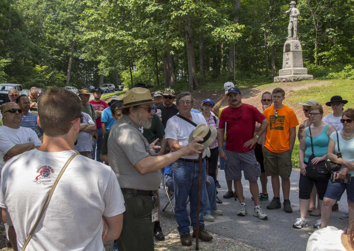 GettysburgNMP's tweet photo. #Spring Ranger Programs are now posted on our website! Our Spring programming will begin on April 7 and run through June 8. Our Summer and Battle Anniversary schedule will be posted in a few months.  https://t.co/CBA432sTk9 https://t.co/7TdHIRiary