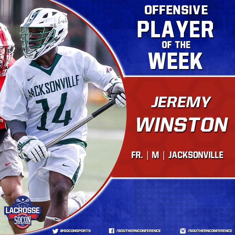 SoConSports's tweet photo. Congrats to the Southern Conference men’s and women’s Lacrosse Players of the Week! #SoConLAX https://t.co/v5IQoCNOu6