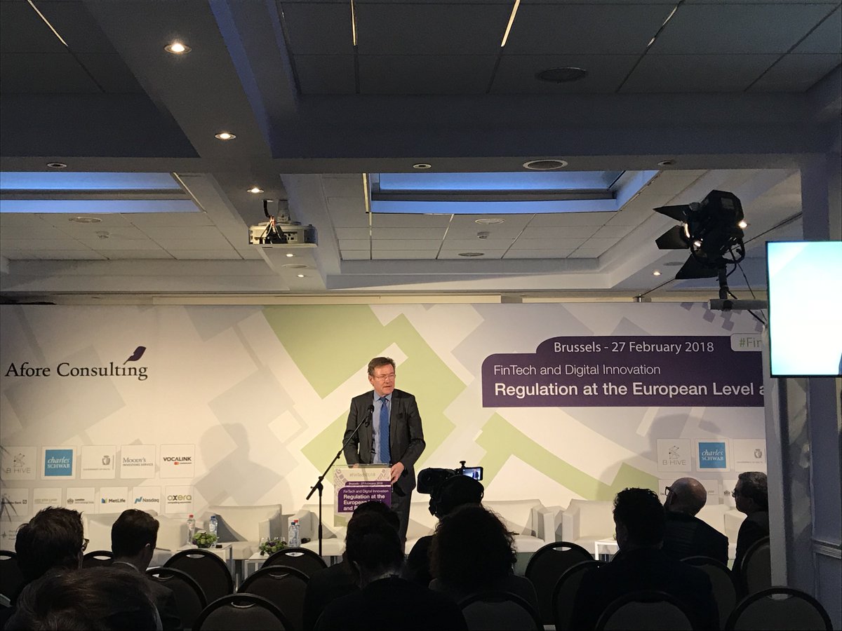 FintechEU18's tweet photo. Last speech by #Belgium #FinanceMinister #JohanVanOvertveldt #kcfin financial revolution and disruption is coming faster and faster #FinTechEU18 #fintecheu #fintech #disruption #innovation https://t.co/SXQftWipVl