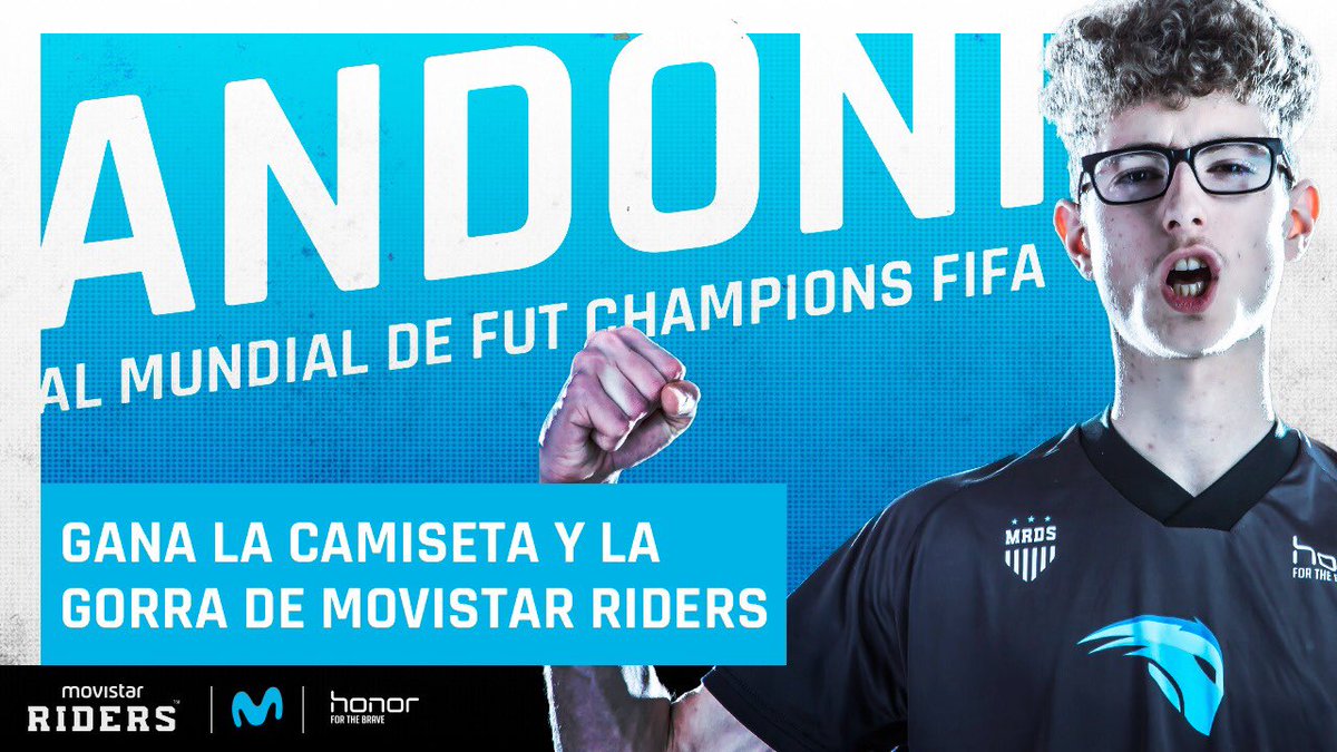 AndoniiPM's tweet photo. #SORTEO para celebrar mi clasificación al mundial de FUT Champions.
Llévate una camiseta y una gorra de @Movistar_Riders.

Para ello, solo tenéis que:
- Hacer RT al tweet
- Follow a @AndoniiPM y @Movistar_Riders 

Mucha suerte a todos!🙏🏻 https://t.co/yE9PuHe145