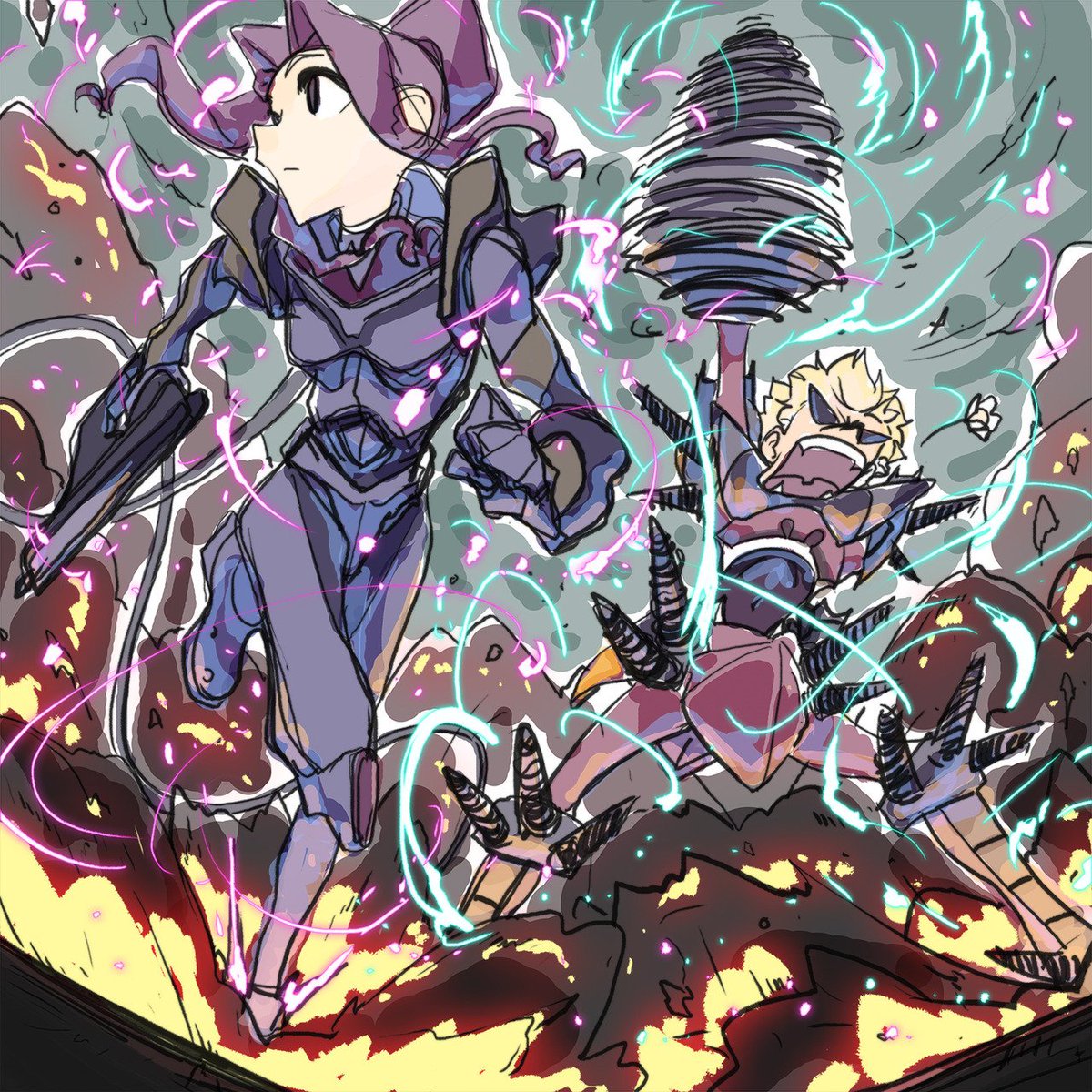 steveahn82's tweet photo. Only 2 Days Left. How I feel now? I feel like I’m piloting Eva w/o power line on my back, yet I need to make a Giga Drill Break somehow to do the impossible. Basically, please support this making Animetion project at https://t.co/I9Lyl6ZoDT 

Let’s get Episode 4 funded! https://t.co/YB0noj2dZY