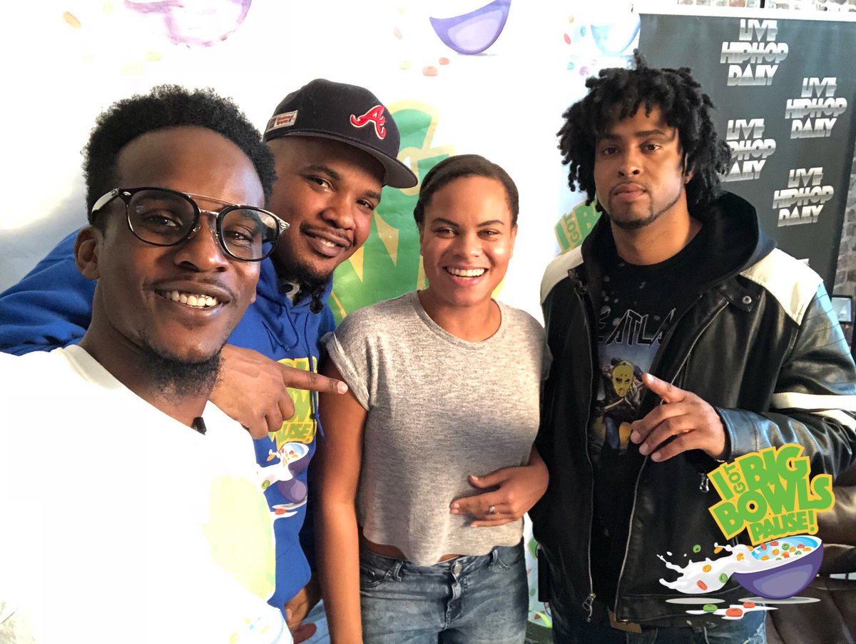 bigbowlspause's tweet photo. This week on @bigbowlspause we got the #flygoon aka @runwayrichy talking #chinacafeteria the accident that inspired it all and of course CEREAL #like #share #subscribe repeat #bigbowlspause #issacerealshow #breakfastclub #wash #hhs1987 #thisis50 #revolt #originalcontent #itunes https://t.co/OF6DAAqBRa