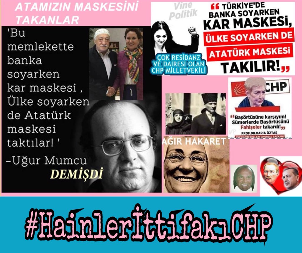 ilkaybeldek's tweet photo. #HainlerİttifakıCHP

Milli Ruh Milli Ahlak tan yoksun olanların içerden ve dışardan hayasızca saldırdığı, bu zamanlarda daha fazla kenetlenmiş halde, hainlere, bölücülere, bozgunculuk yapanlara meydan bırakılmadan tek yumruk olma günüdür. https://t.co/I4PblS9ur0