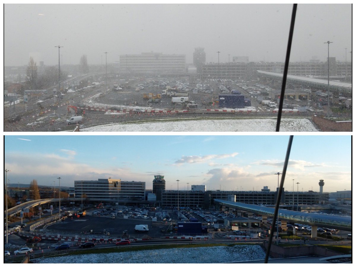 wearemago's tweet photo. 12pm vs 5pm. It was fun while it lasted... #MAGO #Snowmageddon #ExcitementOver #backtowork @manairport #f4f
Photo creds @philsi https://t.co/IUWFxSx9OH